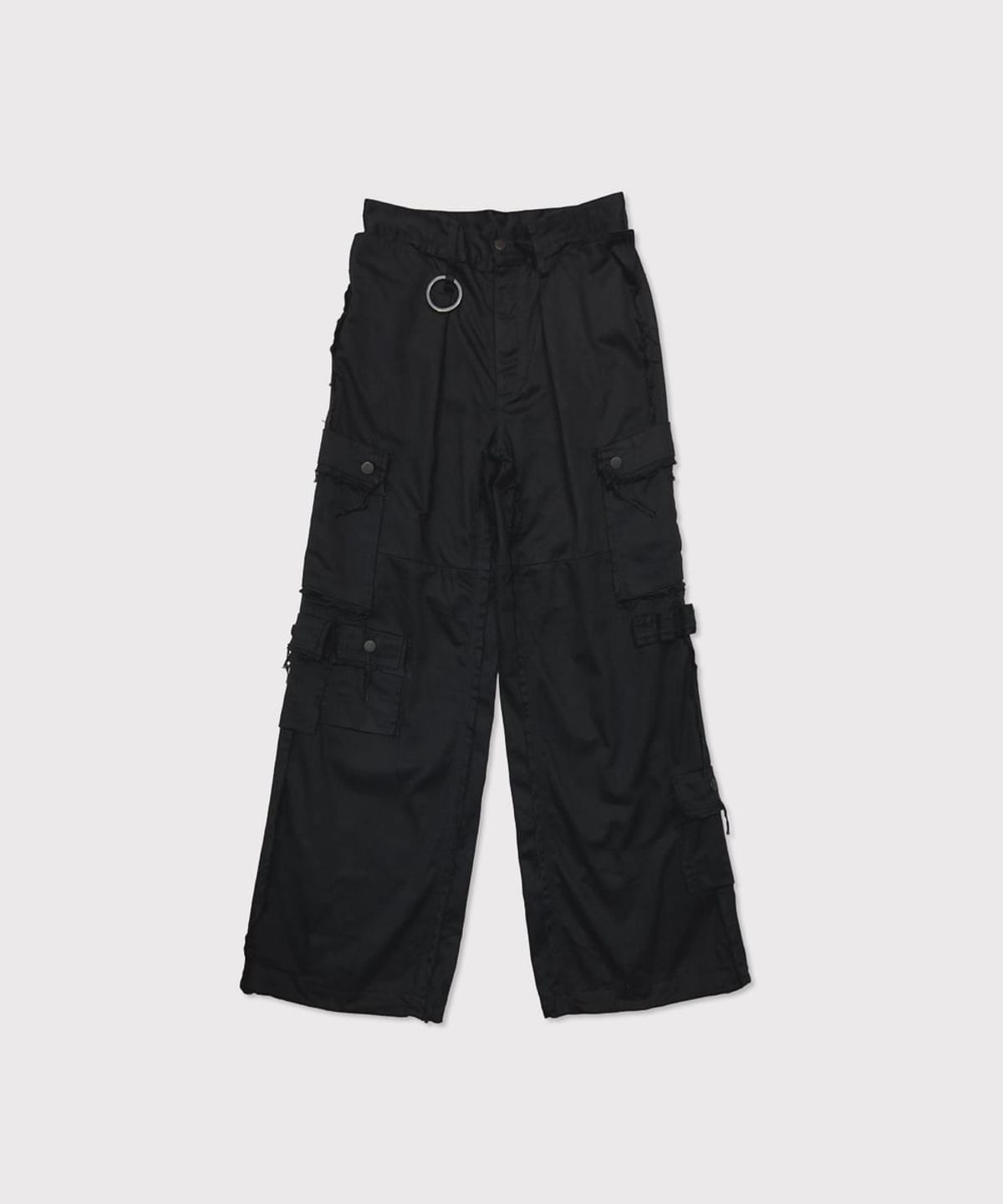 마이너스(MINUS) Slash Seam HBT Cargo BK(CLASSIC TWILL) - BLACK