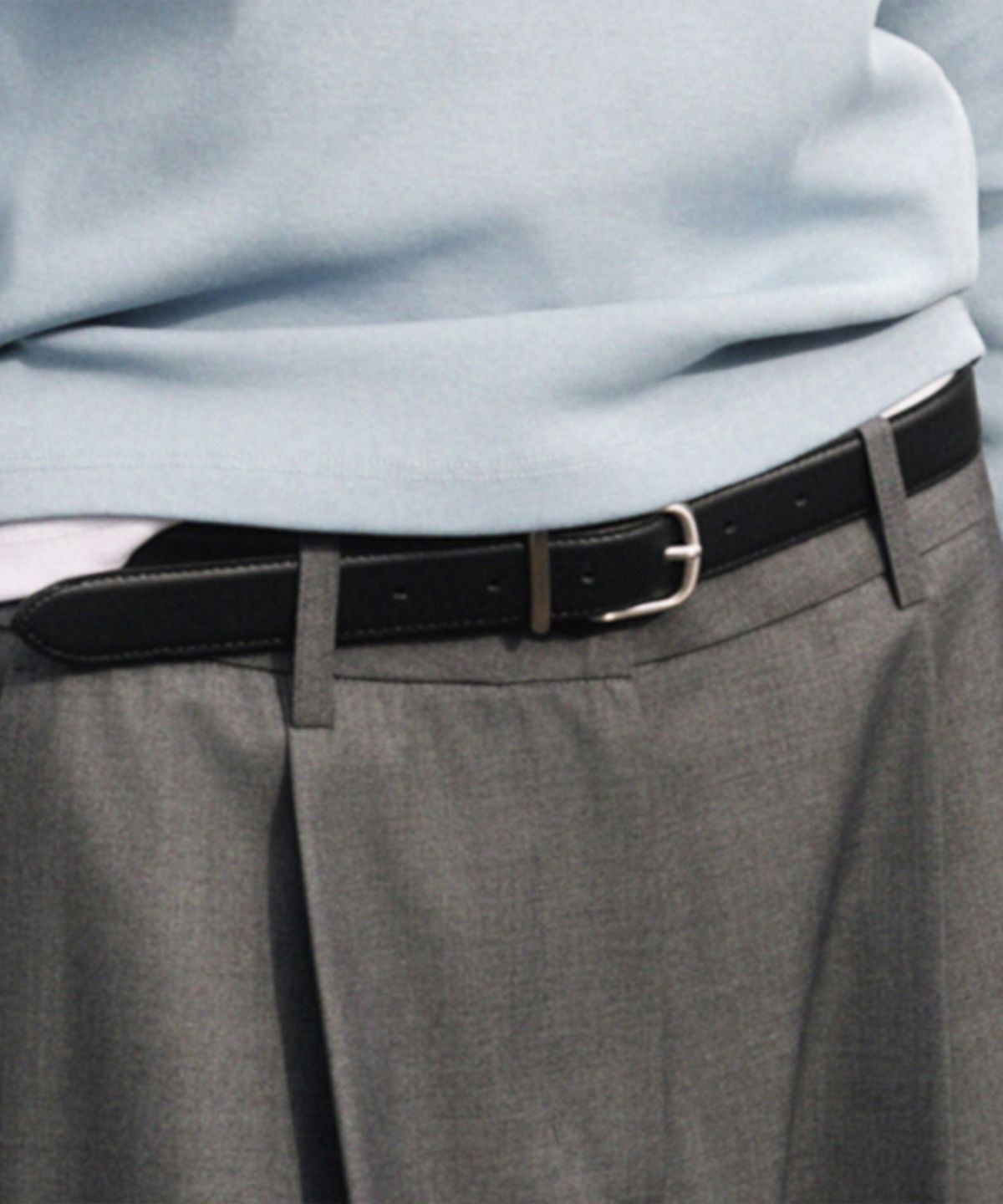 퀸스래빗(Q'SRB) Noelle Classic Genuine Leather Belt