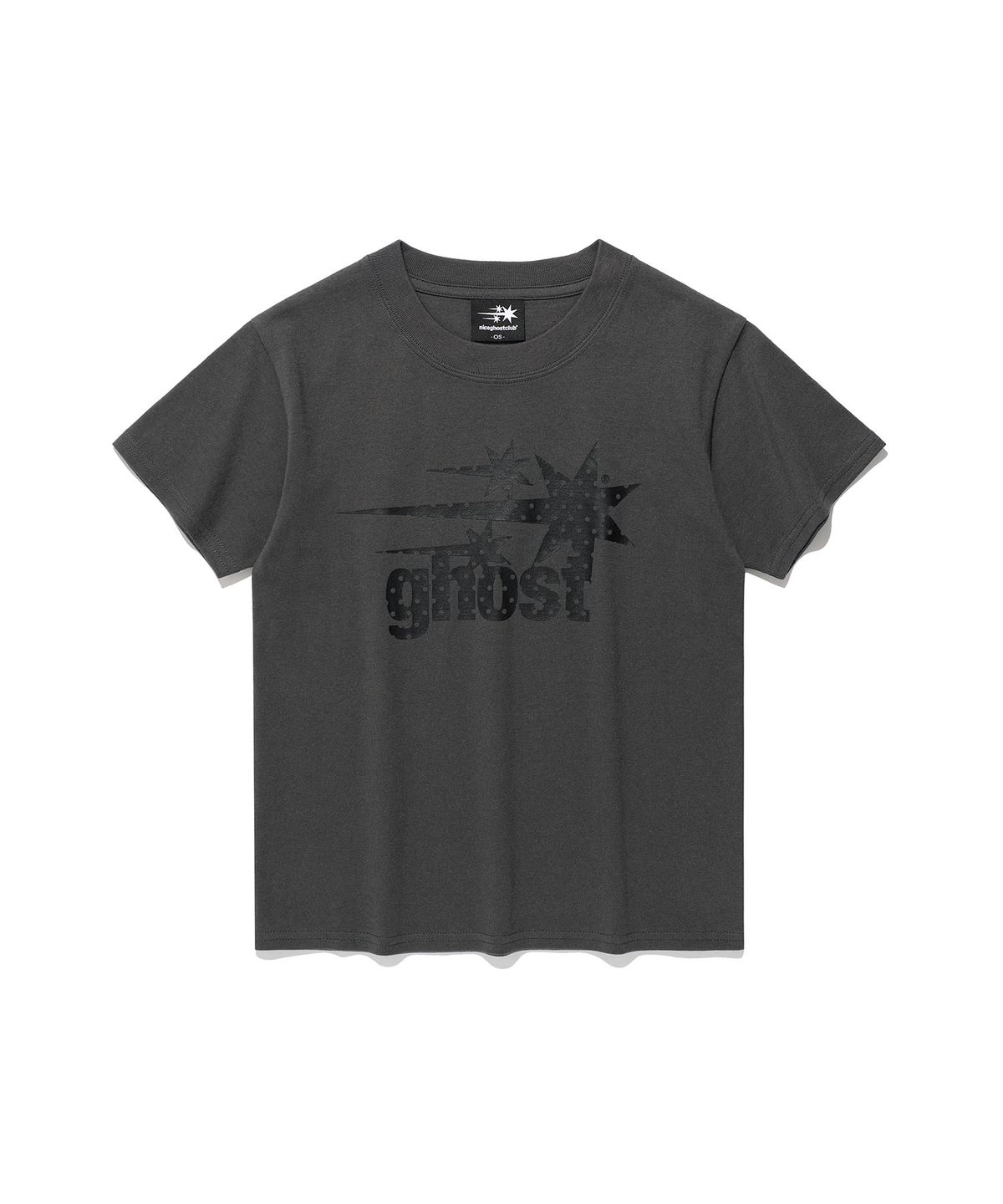 나이스고스트클럽(NICEGHOSTCLUB) DOT SYMBOL MINI TEE_CHARCOAL(NG2FMFT531A)