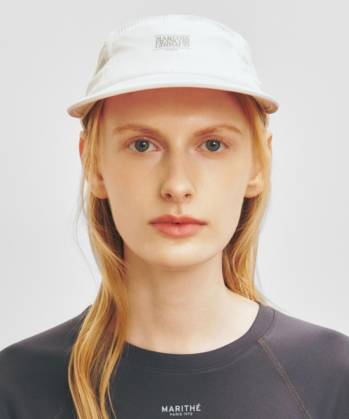 마리떼 스포츠(MARITHÉ SPORT) MARITHE SPORT FLEXIBLE CAMP CAP white