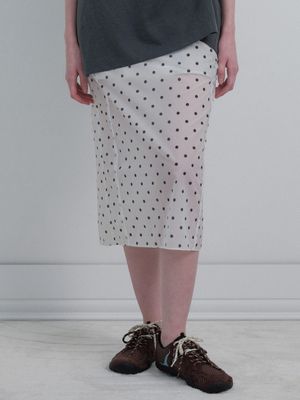 Dot Sheer Midi Skirt in Dot VW6SS371-MR