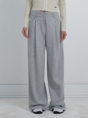 Belt Loop Tuck Jersey Pants VW6SL272_2color