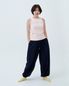 우든 비즈 하렘 팬츠 (네이비)