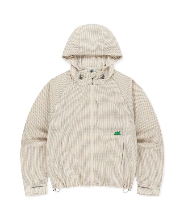 2Way Hooded Jacket Ivory