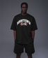 CONQUER ATHLETICS SEMI OVER FIT T-SHIRTS [BLACK]