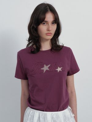 Raive Embroidered Applique T-shirts VW6ME453_3color