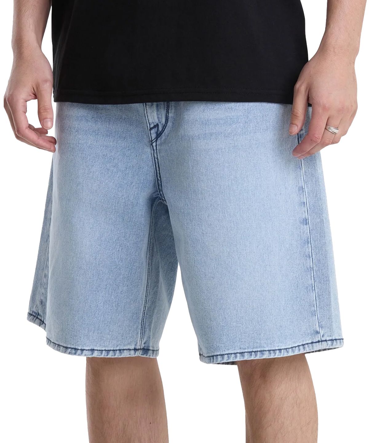 볼컴(VOLCOM) BILLOW 데님 쇼츠 22(라이트 블루)