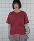 [SET] Logo layered t-shirt_wine