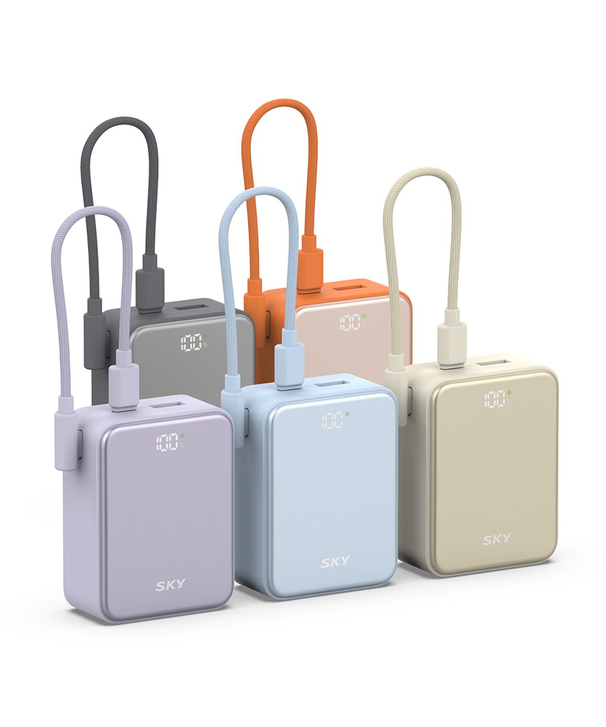 스카이(SKY) 필 큐브 10000mAh 보조배터리 PD QC 22.5W A10