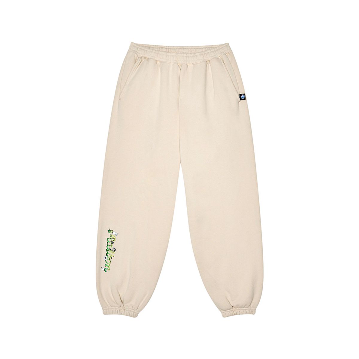 말본 골프(MALBON GOLF) [GRATEFUL DEAD] 클럽하우스 스웻팬츠 BEIGE GREEN (MAN)