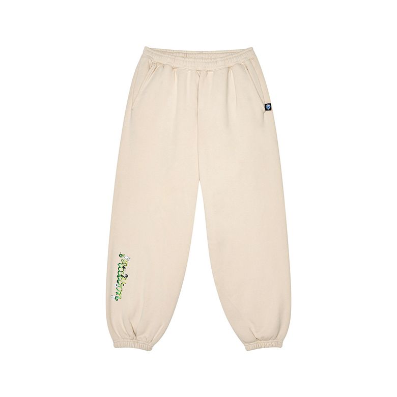 [GRATEFUL DEAD] 클럽하우스 스웻팬츠 BEIGE GREEN (MAN)