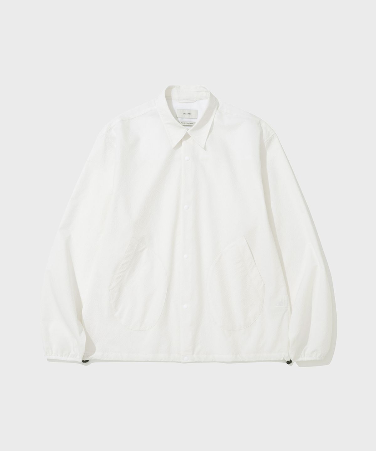 셔터(SHIRTER) SOLOTEX SEERSUCKER SHIRT (WHITE)