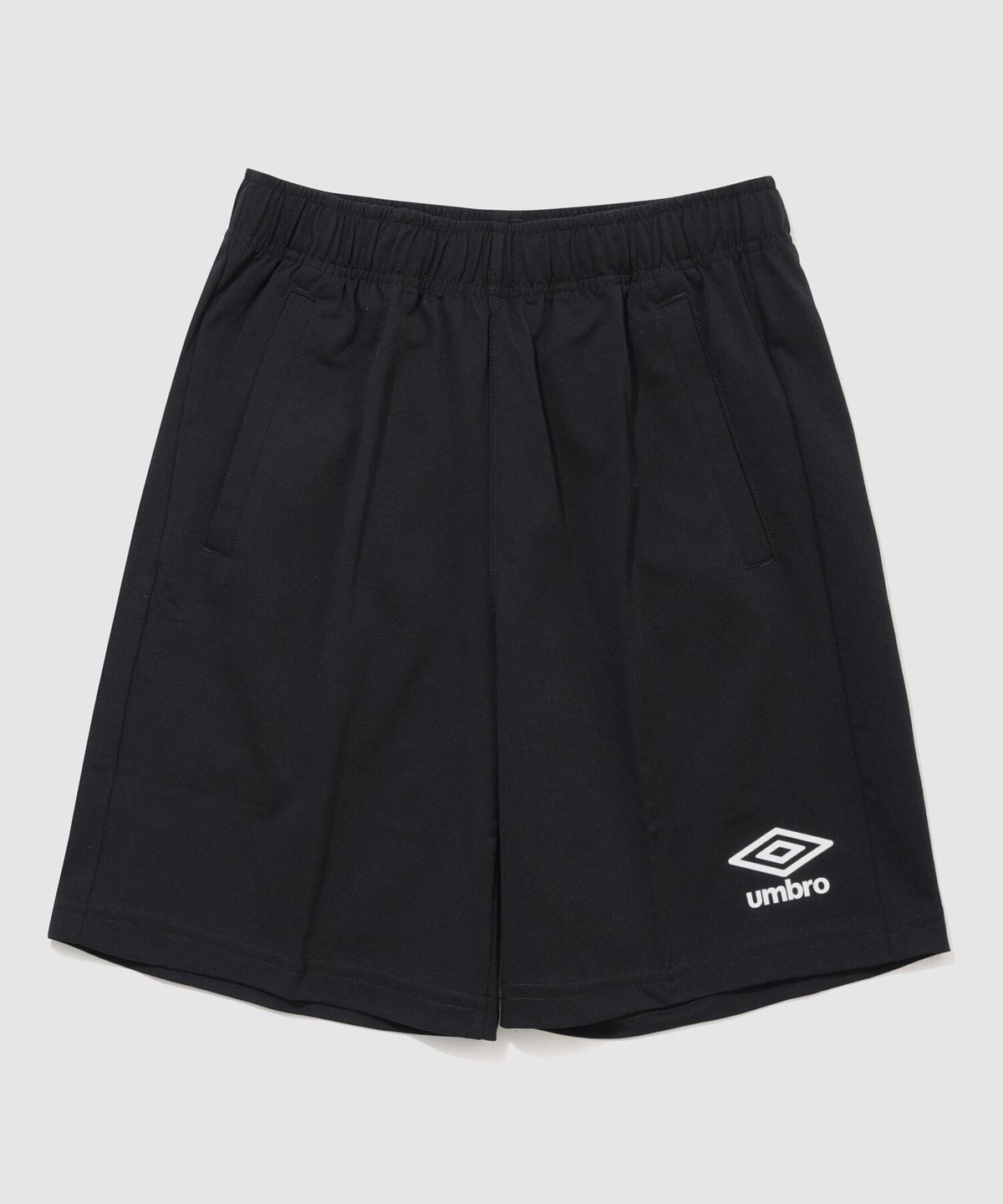 엄브로(UMBRO) 주니어 웜업 반바지 블랙 UQ116SHP21