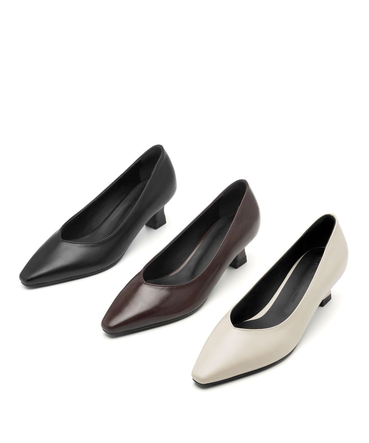 스퍼(SPUR) Rossan V-Cut Minimal Pumps 펌프스 5.5cm -VA8044 (3color)