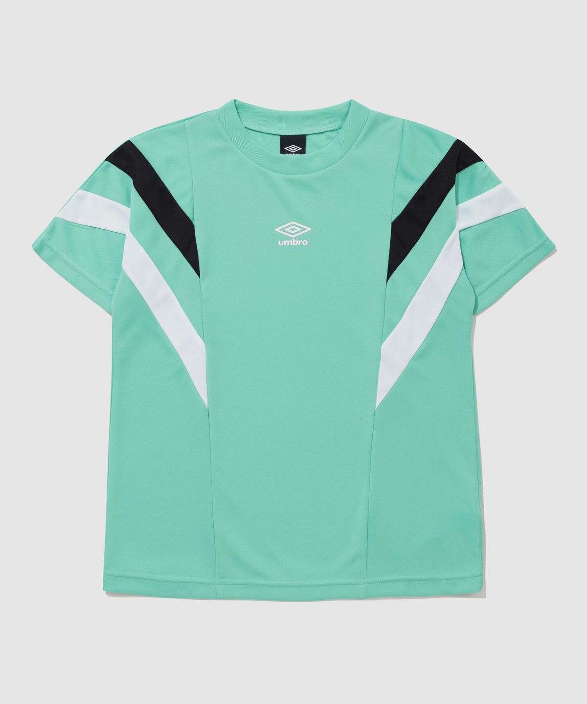 엄브로(UMBRO) 주니어 반팔 트레이닝 셔츠 민트 UQ116SRS21