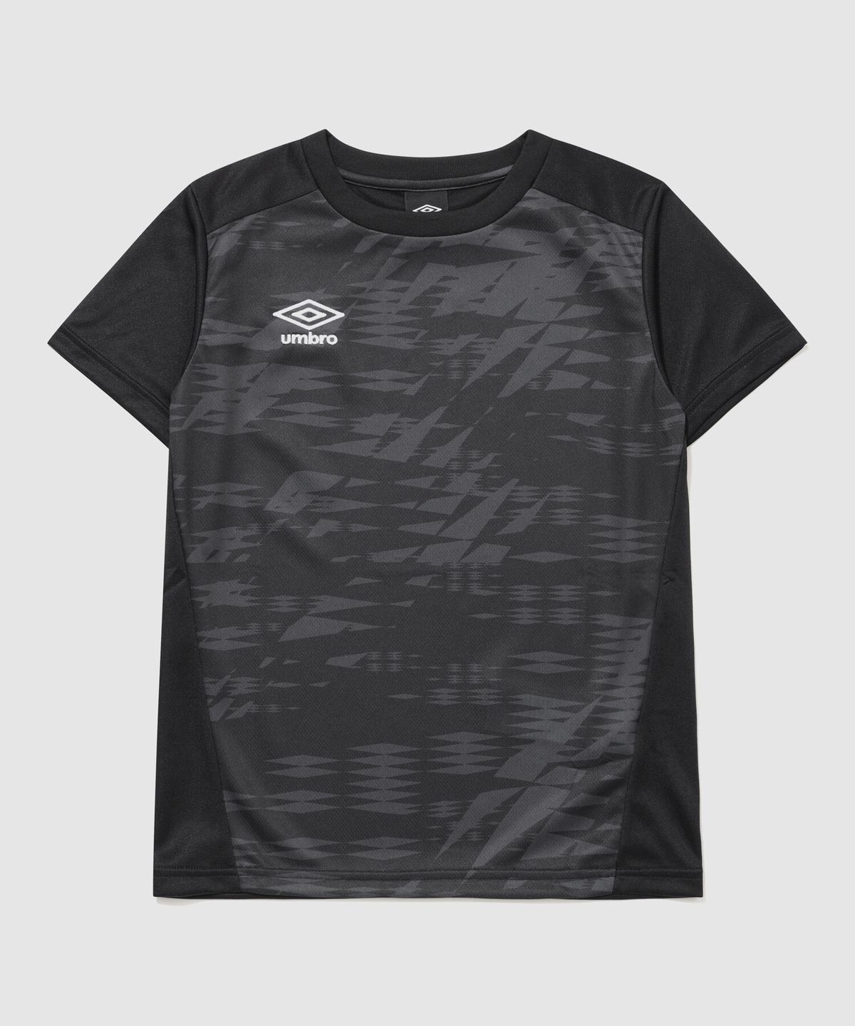 엄브로(UMBRO) 주니어 그래픽 반팔 게임 셔츠 블랙 UQ116SRS22