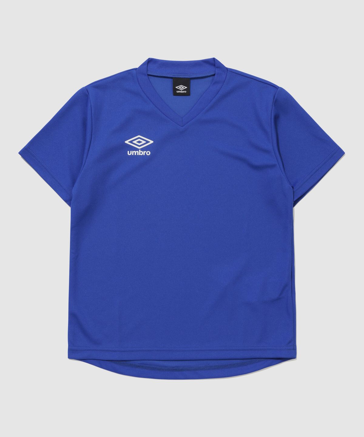 엄브로(UMBRO) 주니어 원포인트 반팔 게임 셔츠 블루 UQ116SRS23