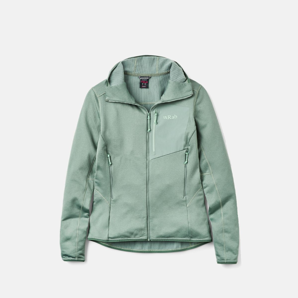 랩(RAB) 어센더 라이트 후디(여) Dark Fig Green