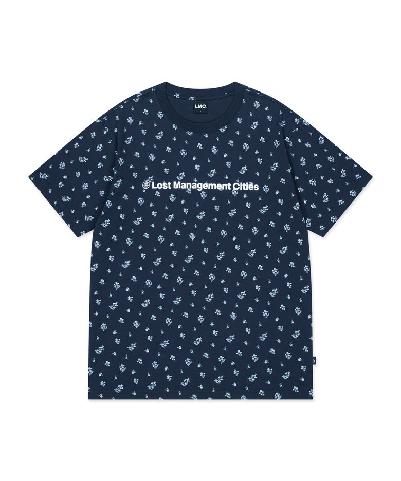 FN OG TEE flower navy