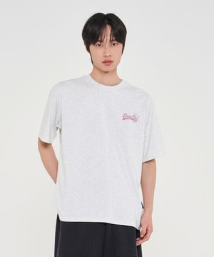 썸머 그래픽 티셔츠 라이트그레이