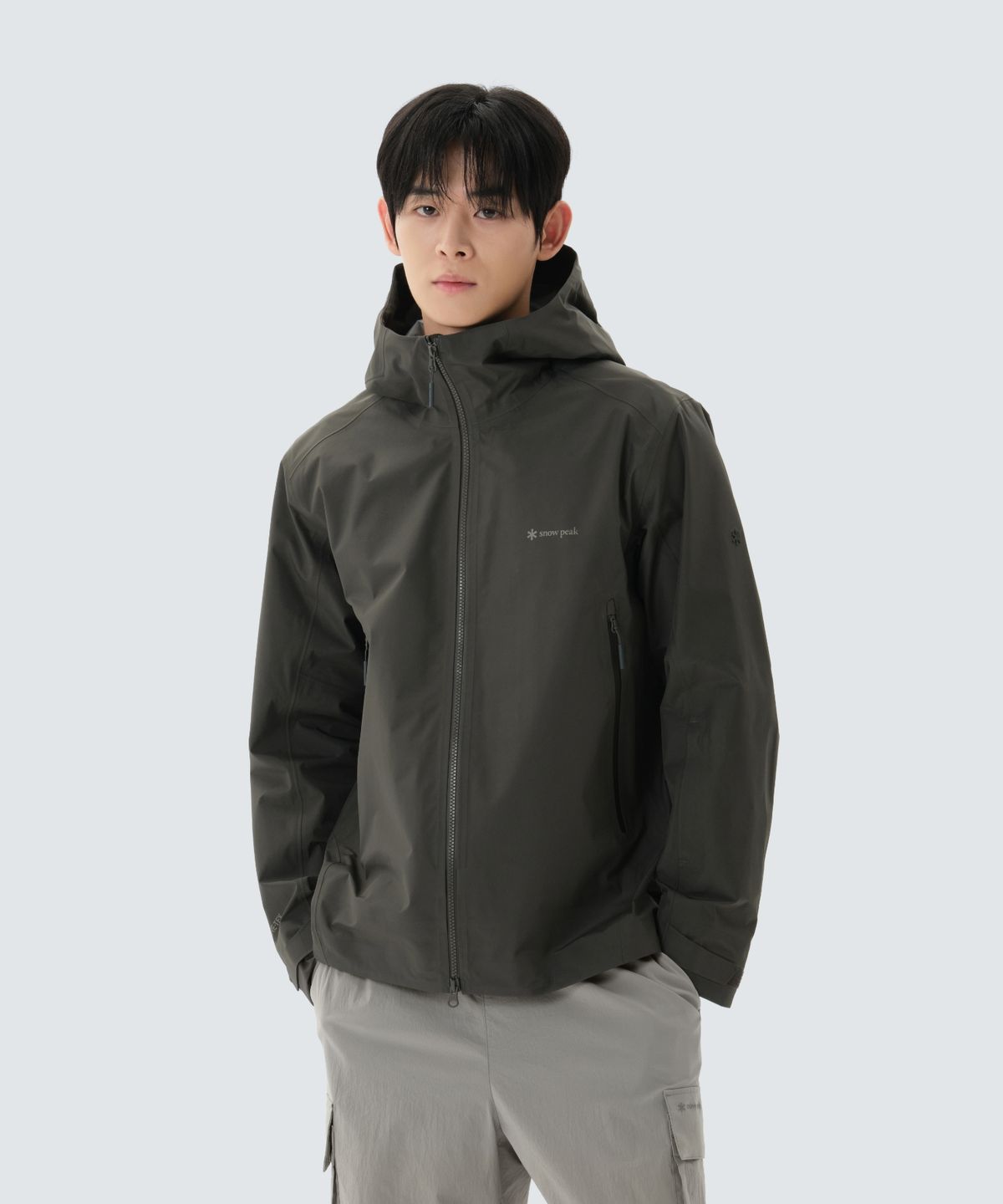 스노우피크 어패럴(SNOWPEAK APPAREL) 드라이피크 고어텍스 방수 자켓 (S26ZMPJK04) Rustic Khaki