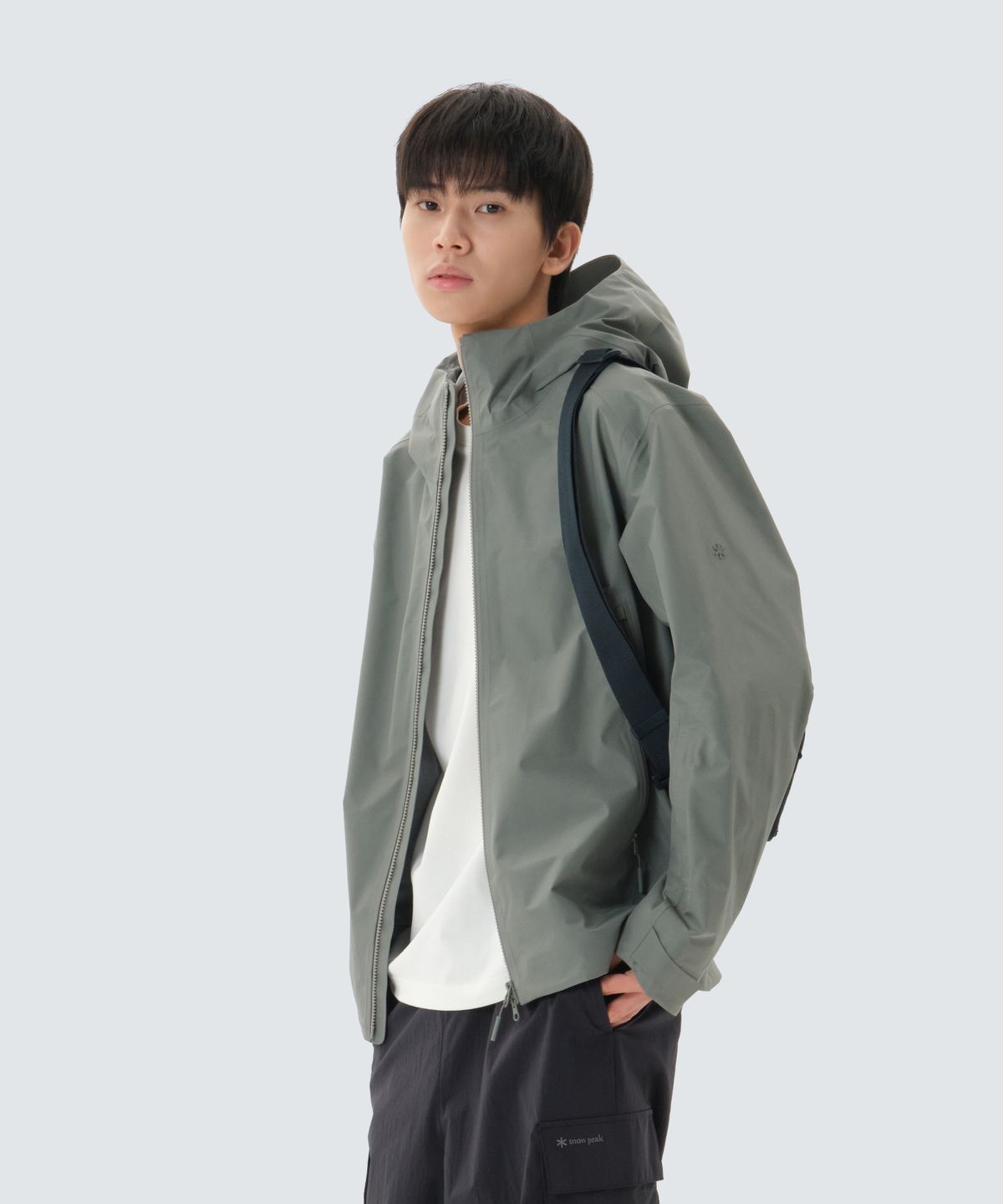 스노우피크 어패럴(SNOWPEAK APPAREL) 드라이피크 고어텍스 방수 자켓 (S26ZMPJK04) Light Khaki