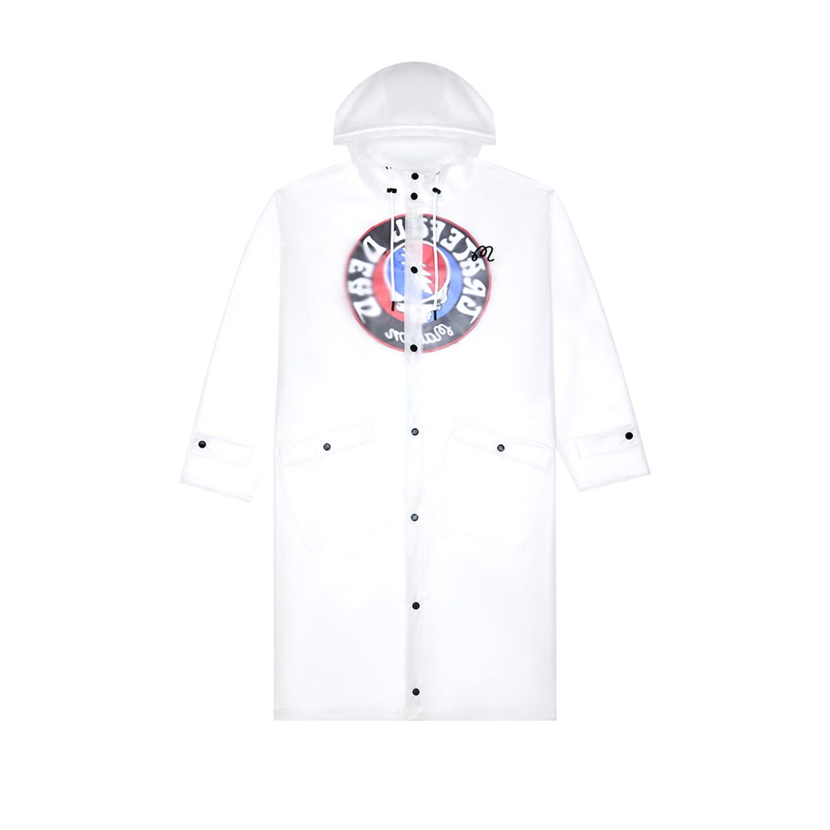 말본 골프(MALBON GOLF) [GRATEFUL DEAD] 레인코트 WHITE (MAN)