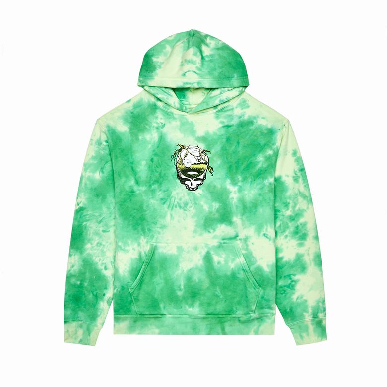 [GRATEFUL DEAD] 페스큐 다잉 후드 NEON GREEN (MAN)