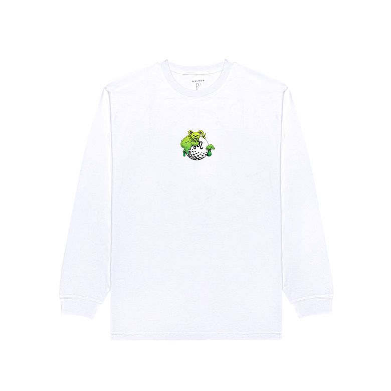 [GRATEFUL DEAD] 고어스 라운드 긴팔 티셔츠 WHITE (MAN)