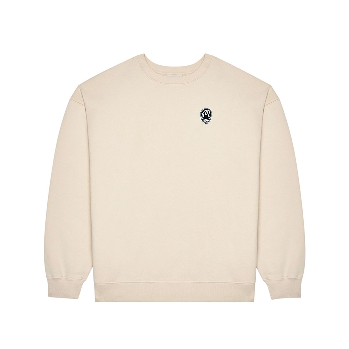 말본 골프(MALBON GOLF) [GRATEFUL DEAD] 레인지 스웻셔츠 BEIGE GREEN (MAN)