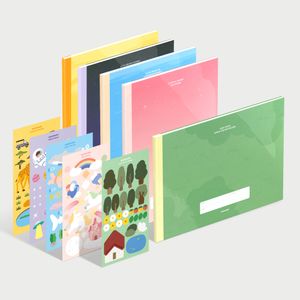 [세트] 키즈 노트+스티커 5종 세트