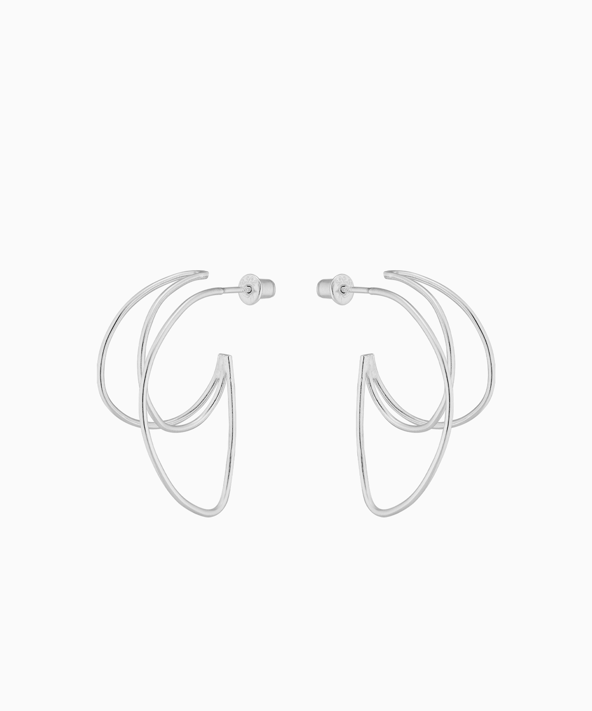 비엠티엘(BMTL) Contour Chips Earrings (silver925)