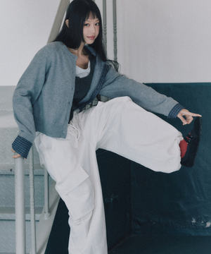 [서지수PICK] 리본 와이드핏 코튼 팬츠_MIWTCG301C