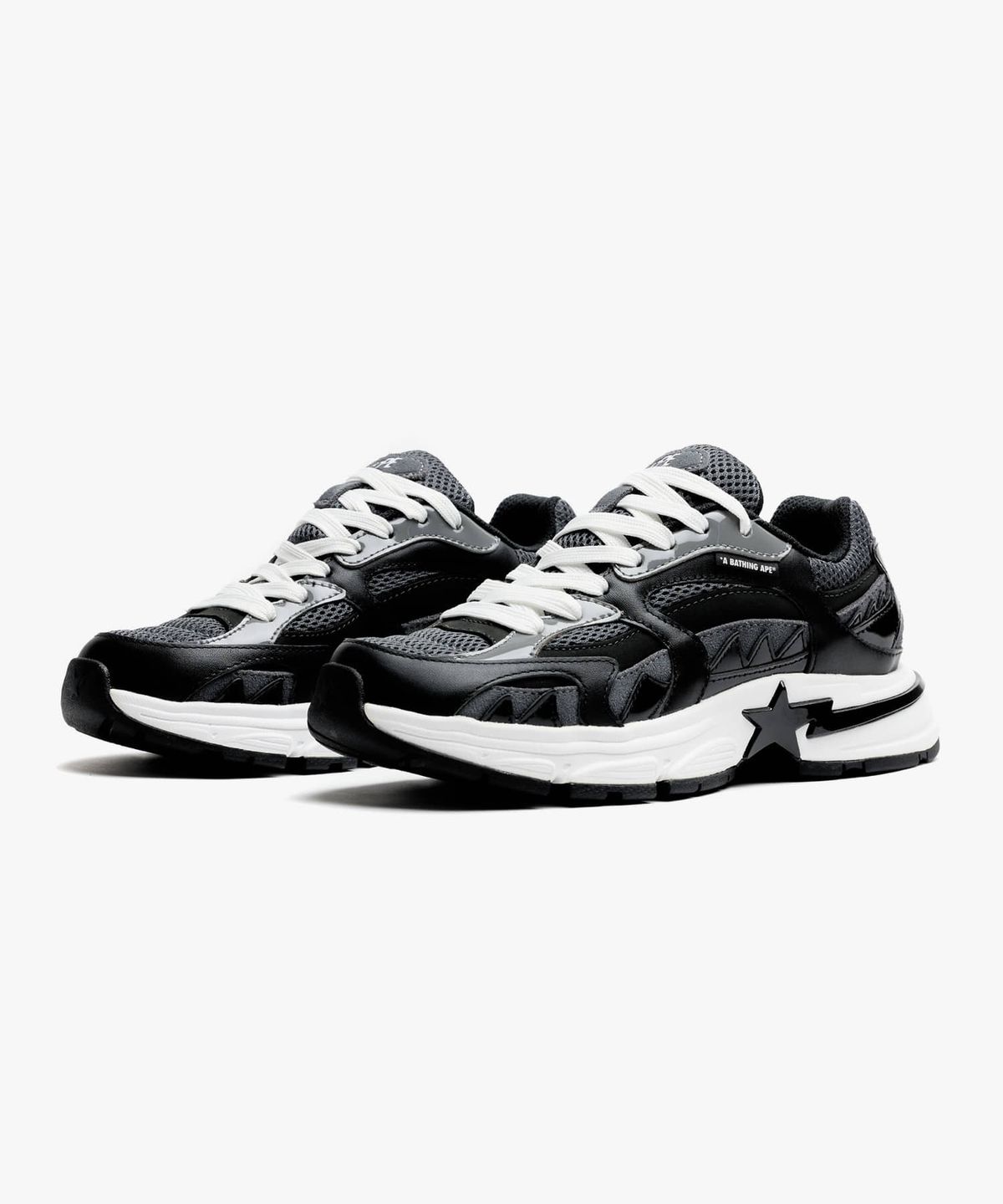 베이프(BAPE) 베이프 샤크 스타 #3 W BLACK