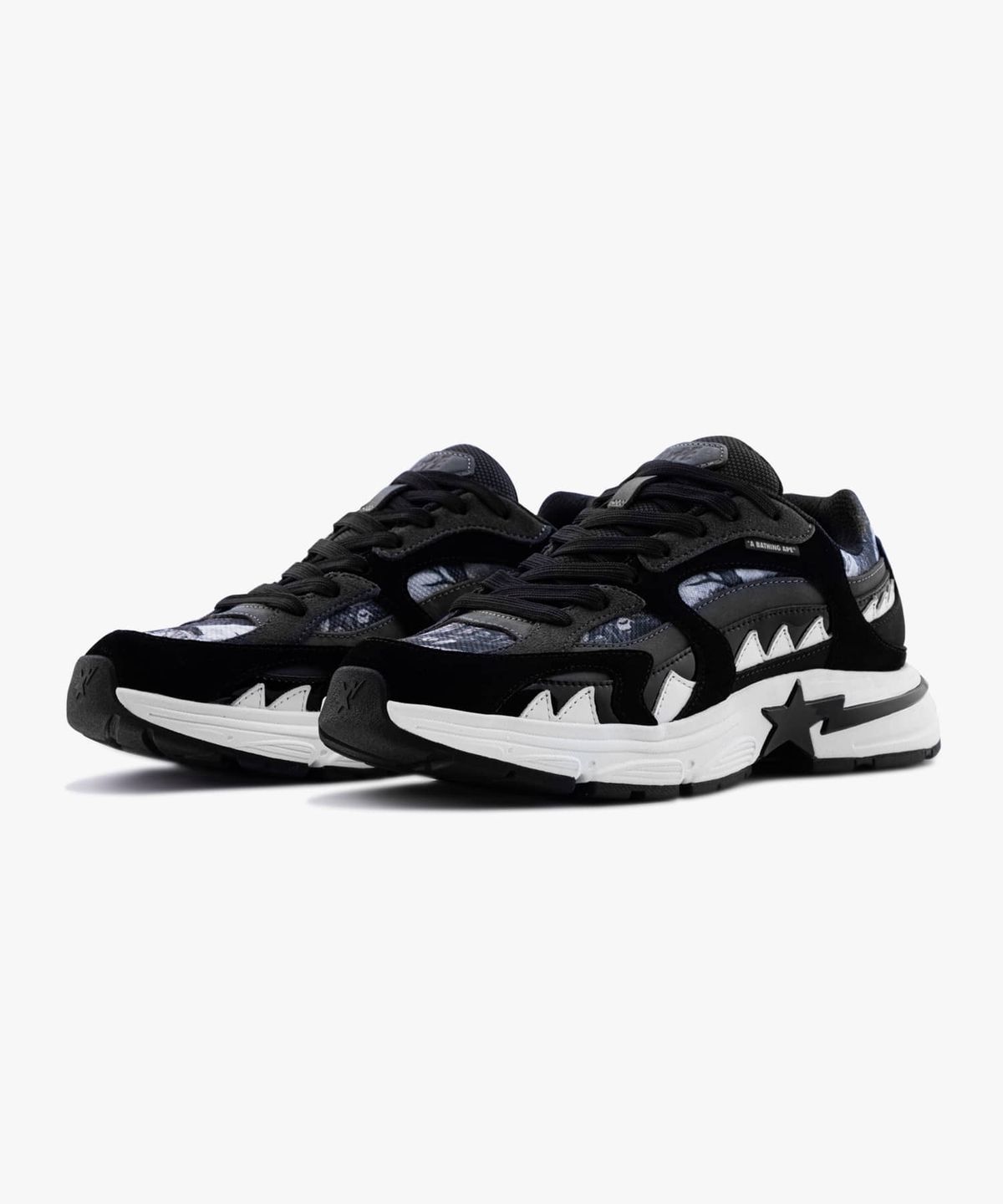 베이프(BAPE) 베이프 샤크 스타 #2 M2 BLACK
