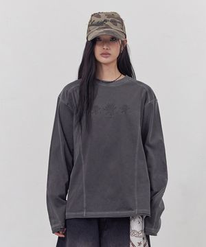 피그먼트 데빌 롱슬리브 차콜