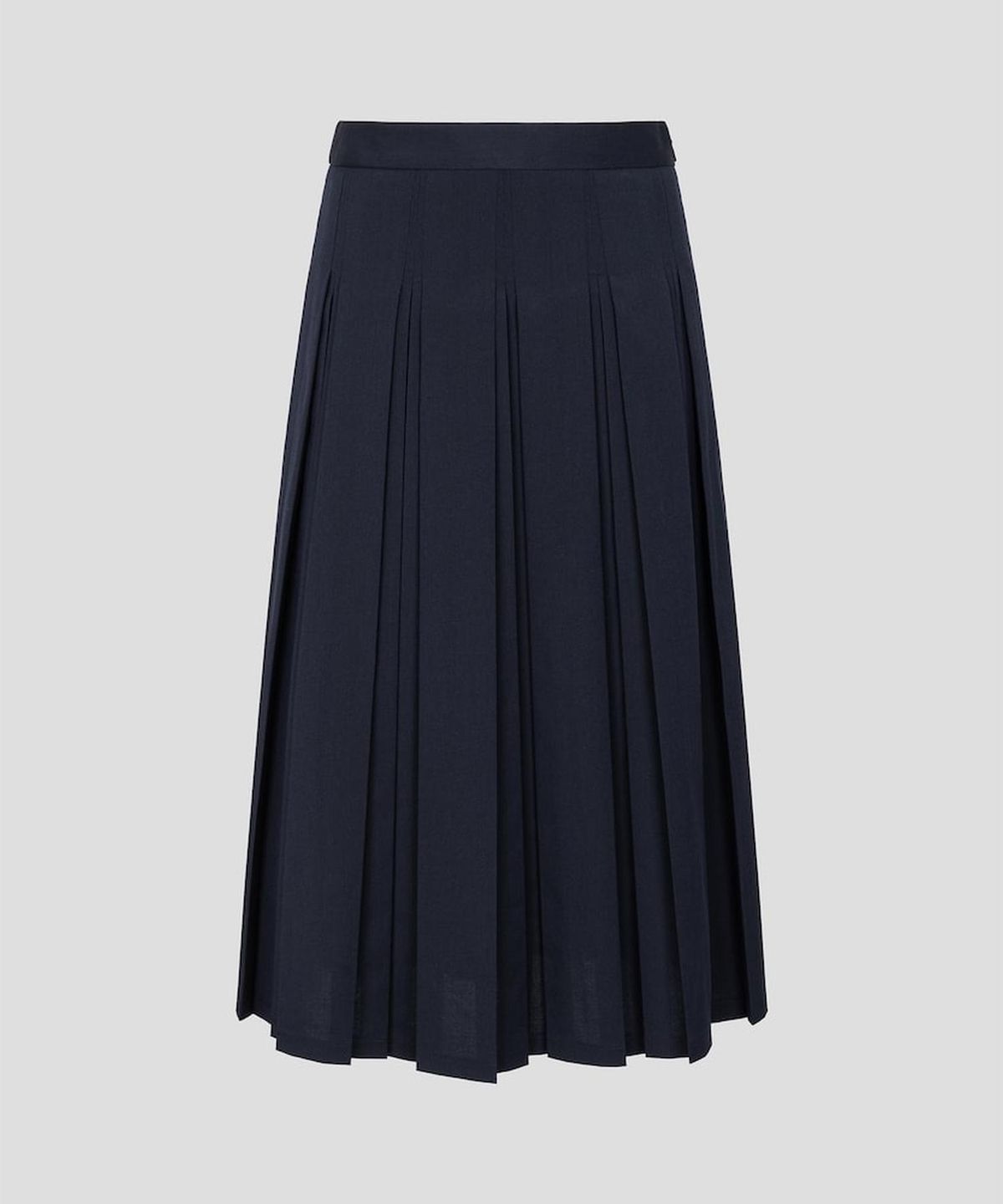 빈폴 레이디스(BEANPOLE LADIES) 변형 플리츠 스커트  네이비 (BF6227C35R)