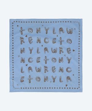 로고 그래픽 코튼 반다나