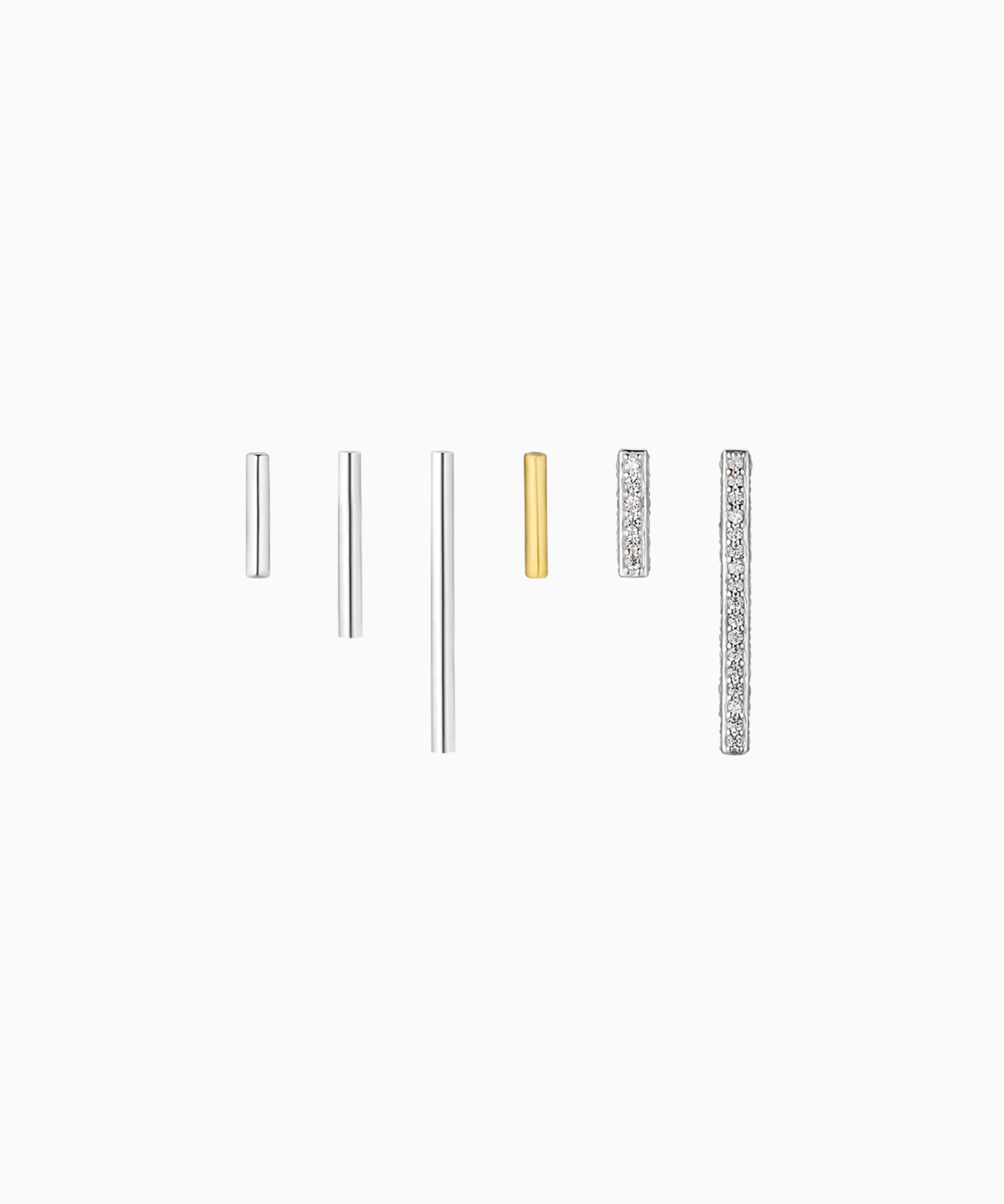 비엠티엘(BMTL) Bar Stud Set (silver925)
