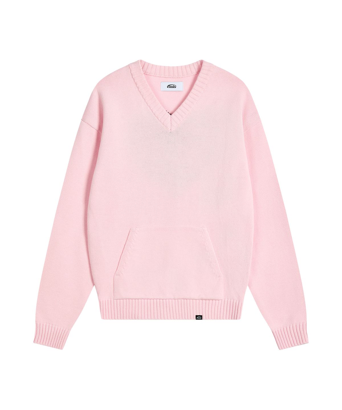 이미스(EMIS) HEART LOGO POCKET PULLOVER-PINK