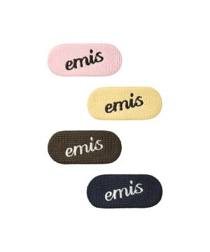 HEART LOGO KNIT HAIRPIN