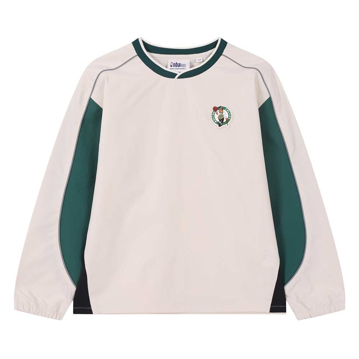 엔비에이 키즈(NBA KIDS) 팀 어센틱 로고 우븐피스테(K261TS070P) 아이보리