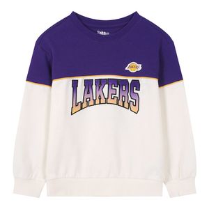 팀 어센틱 메쉬 팀로고 맨투맨(K261TS050P) 퍼플