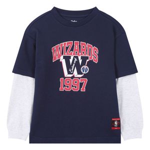 팀 어센틱 레이어드 맨투맨(K261TS030P) 네이비