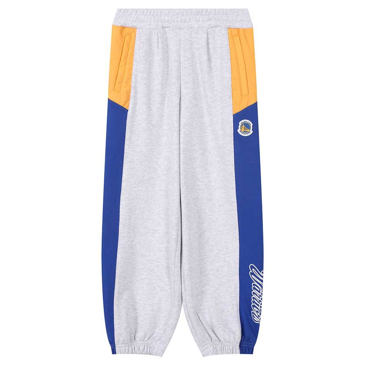 엔비에이 키즈(NBA KIDS) 팀 어센틱 컬러 블록 조거팬츠(K261TP040P) 라이트 그레이