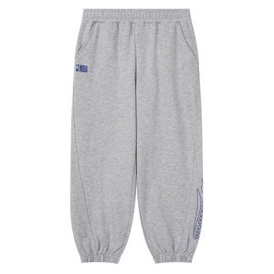 베스킷볼 레터링 조거팬츠(K261TP030P) 멜란지 그레이