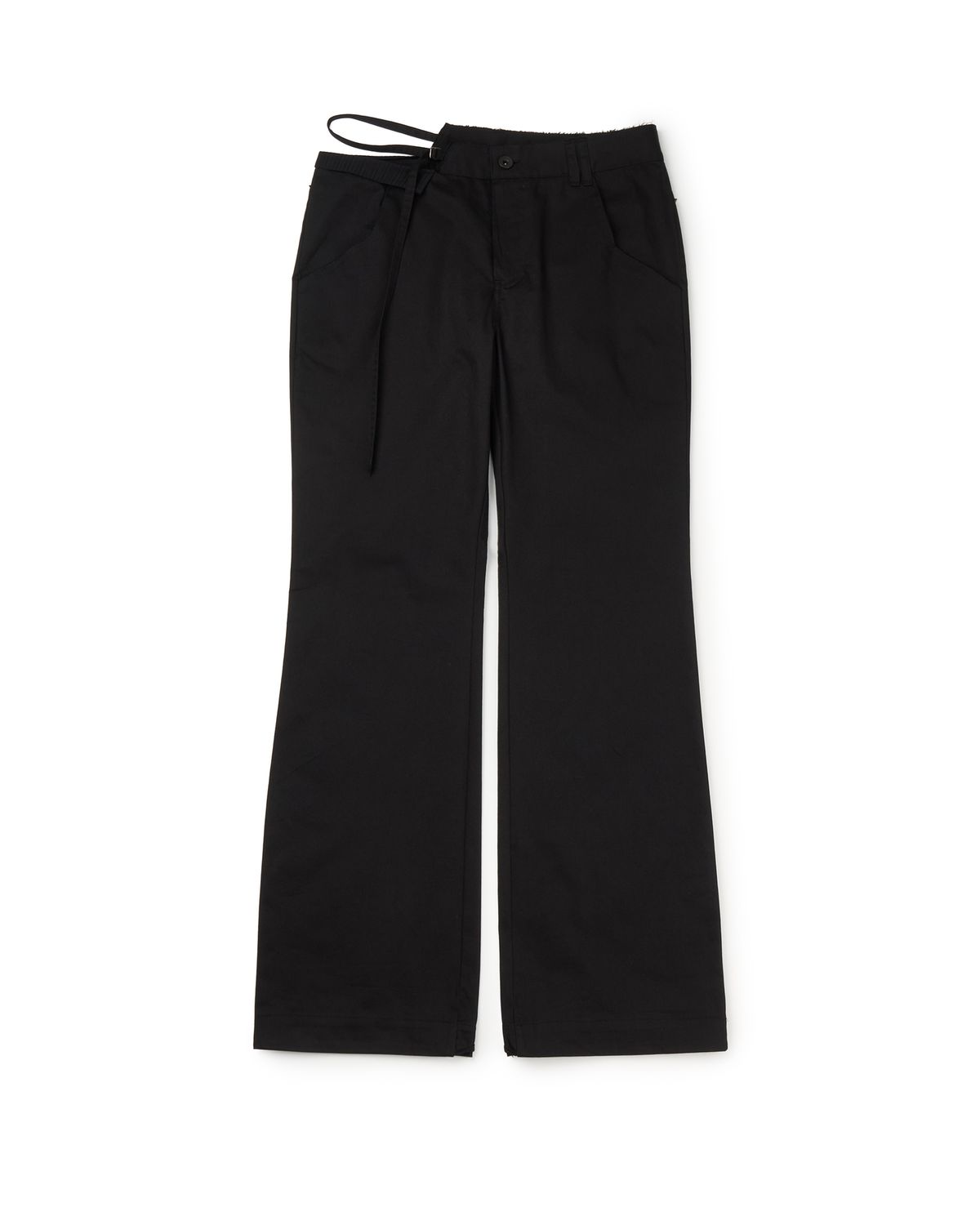 미스테페넘(MYSTEPHENM) VOL. 4.0 Flare Pants BK