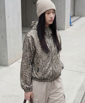 여성) 빈티지 러프 후드 점퍼