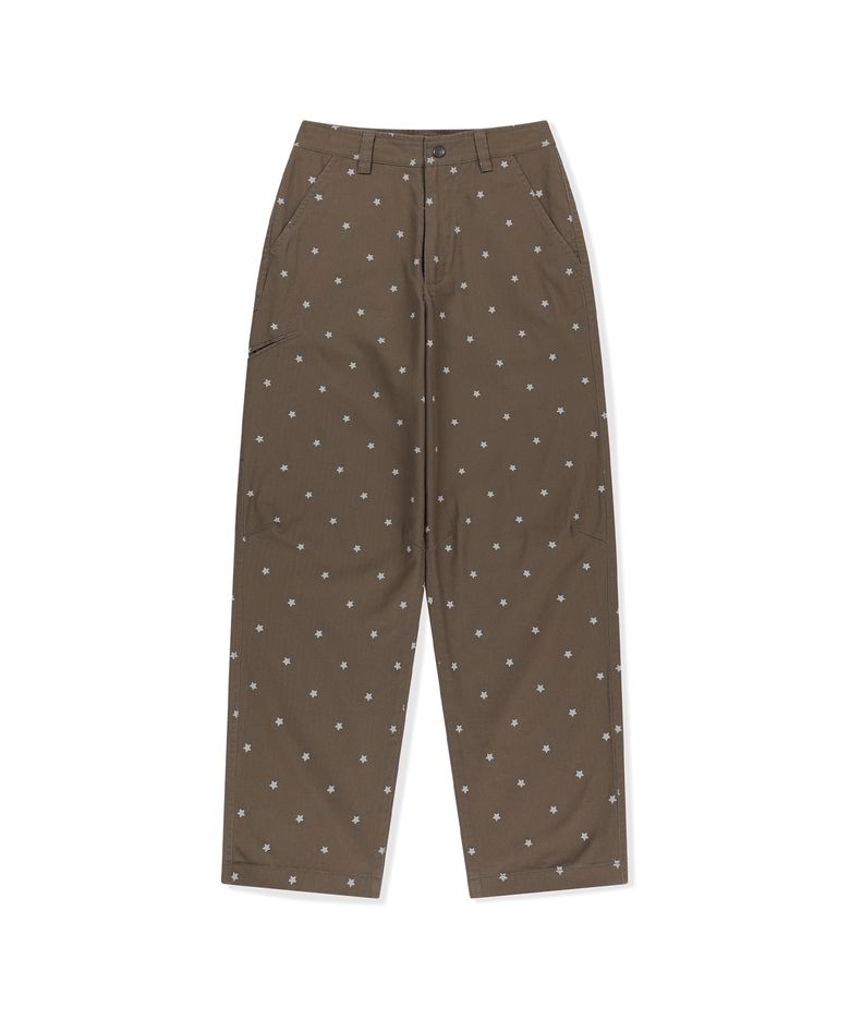 Herringbone Right Chino Brown Star