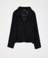 [MOUSSY] JQ FRONT TIE SHIRT BLACK
